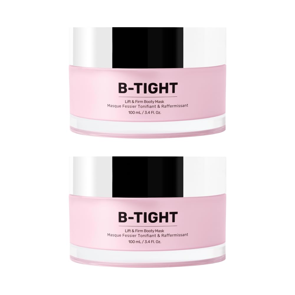MAËLYS Cosmetics B-TIGHT Leave-On Cellulite Mask - Reduces The Appearance Of Cellulite - Visibly Tightens The Skin In The Butt Area 2 Pack