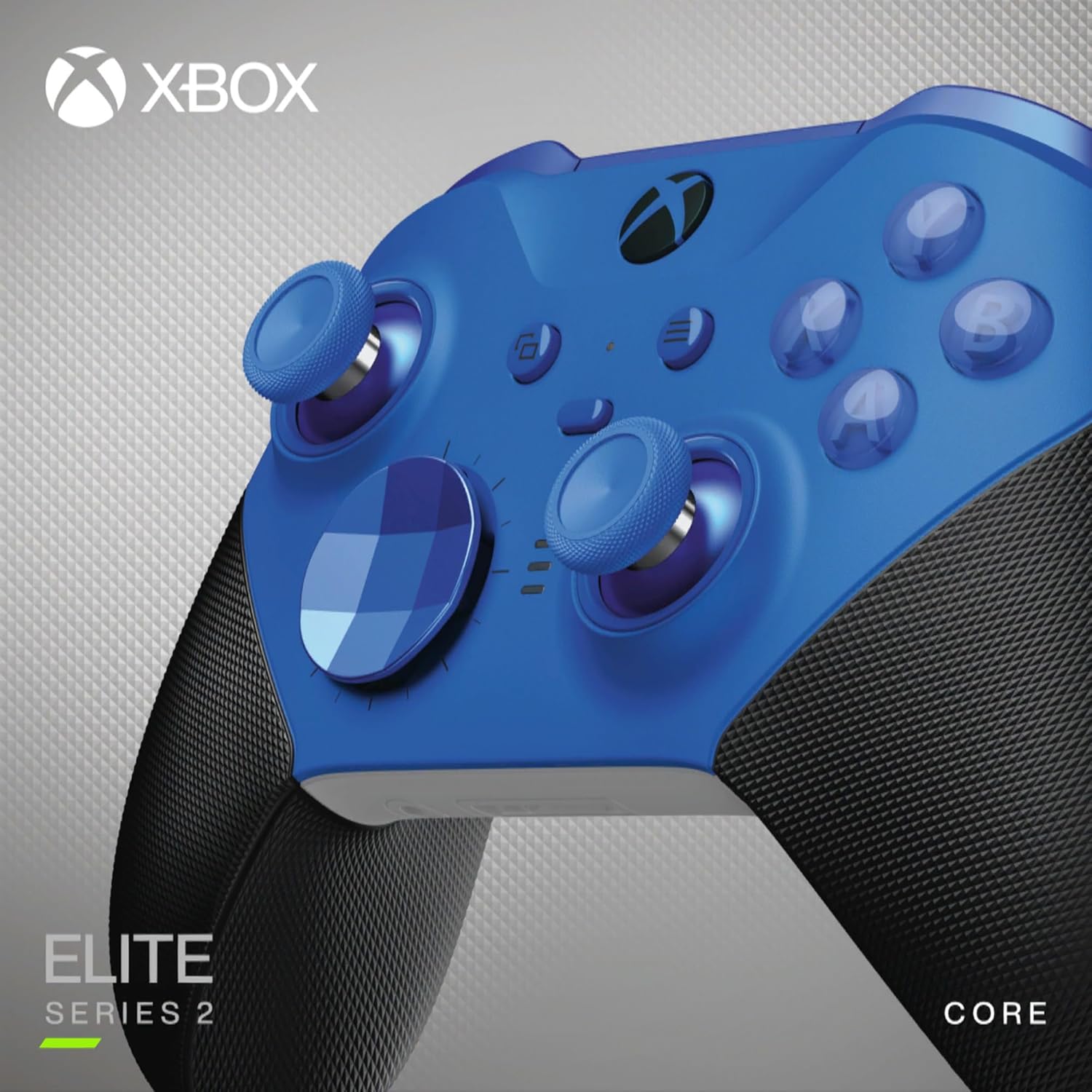 Microsoft Elite Series 2 Core Wireless Controller for Xbox Series - Blue (Renewed)
