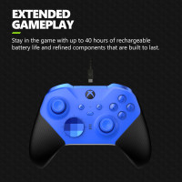 Microsoft Elite Series 2 Core Wireless Controller for Xbox Series - Blue (Renewed)