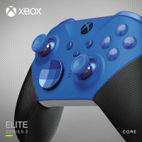 Microsoft Elite Series 2 Core Wireless Controller for Xbox Series - Blue (Renewed)