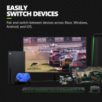 Microsoft Elite Series 2 Core Wireless Controller for Xbox Series - Blue (Renewed)