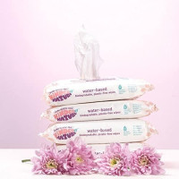 Kinder by Nature Water-Based Baby Wipes - 56 Count (Case of 12 packs)