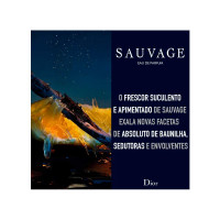 Christian Dior Sauvage Eau De Parfum Spray For Men, 3.4 Ounce Fresh 3.4 Ounce (Pack of 1)