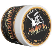 Suavecito Pomade Firme (Strong) Hold 4 oz, 1 Pack - Pomade For Men - Medium Shine Water Based Wax Like Flake Free Hair Gel - Easy To Wash Out - All Day Hold For All Hair Styles