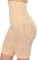 SHAPERMINT Shapewear for Women - High-Waisted Shapewear Tummy Control Shorts, Faja Body Shaper, Underwear for Women 4X-Large Nude