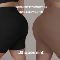 SHAPERMINT Shapewear for Women - High-Waisted Shapewear Tummy Control Shorts, Thigh Slimmer, Underwear for Women 4X-Large Nude