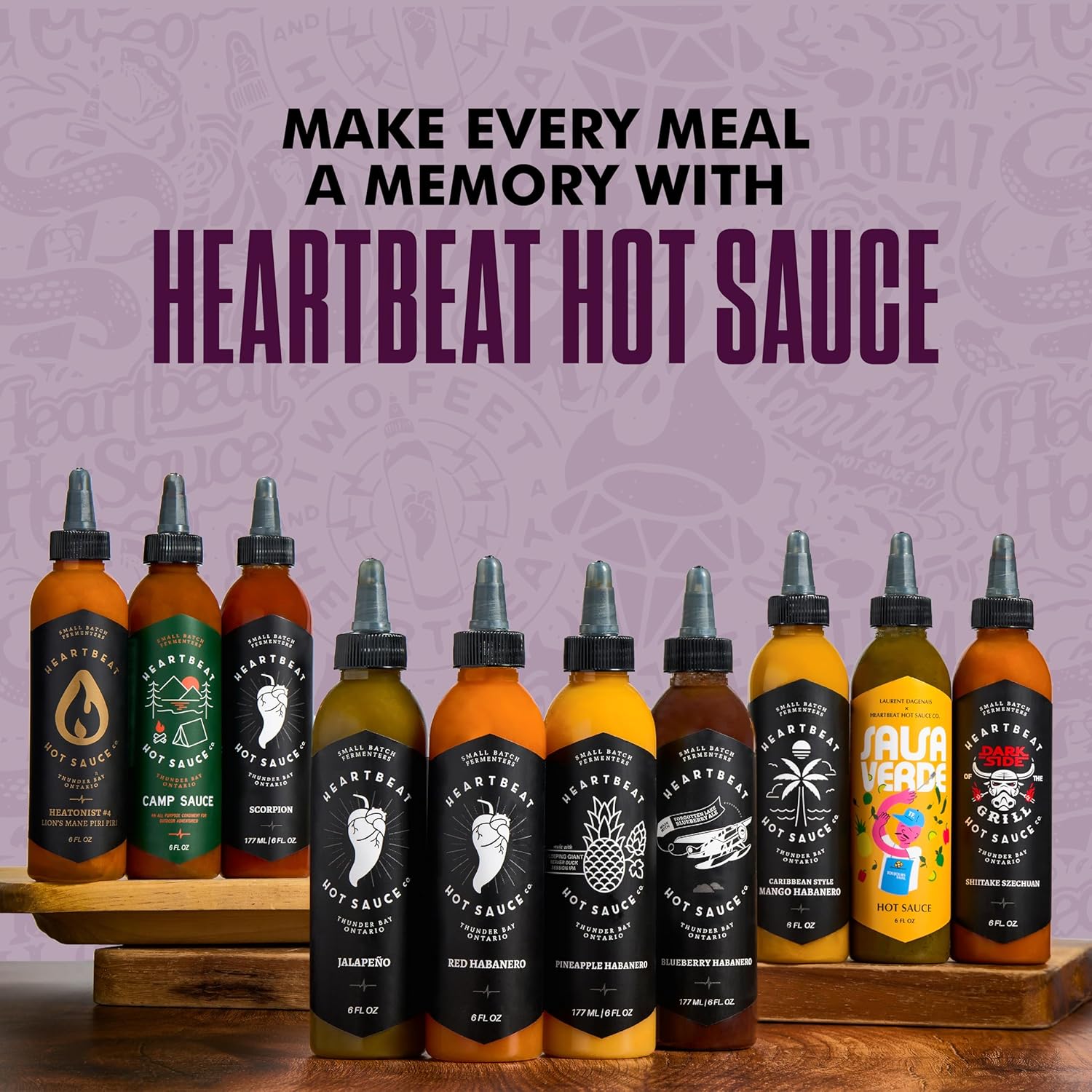 Heartbeat Hot Sauce Co. | Blueberry Habanero, 6 oz.