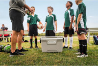 Coleman Classic Series Insulated Portable Cooler, Leak-Resistant Outdoor Hard Cooler Keeps Ice up to 5 Days, 52/70/120/150 Quart 52qt Rock Grey