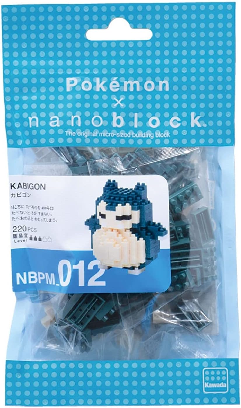 nanoblock - Pokémon - Snorlax, Pokémon Series Building Kit