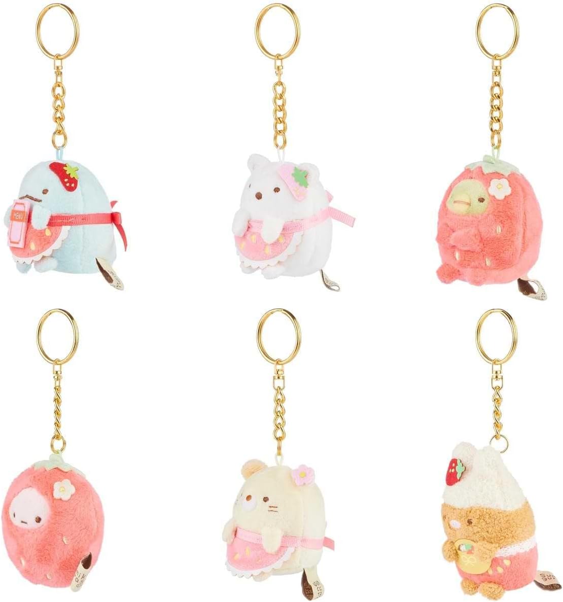 SUMIKKOGURASHI San-X Original Strawberry Series Blind Box - 1 out of 6 pcs 1 Random Box