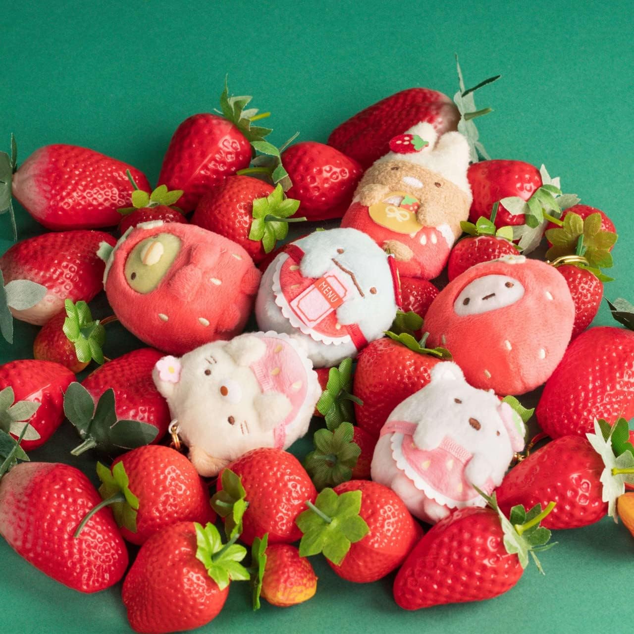 SUMIKKOGURASHI San-X Original Strawberry Series Blind Box - 1 out of 6 pcs 1 Random Box