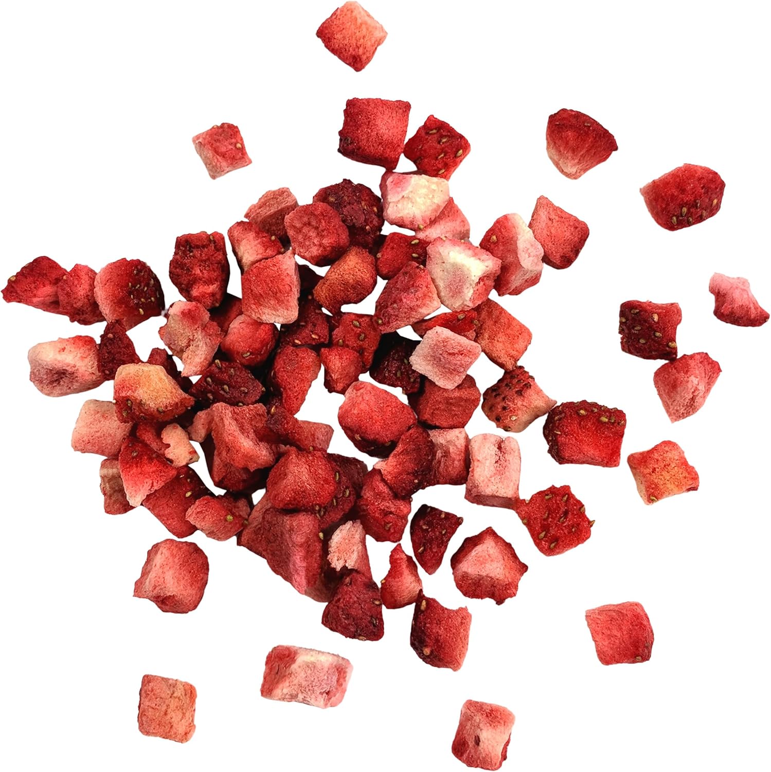 Oxbow Simple Rewards Small Pet Treats, Freeze Dried Fruit, Guinea Pig & Bunny Treats, Healthy Pet Fruit Snack for Rabbit & Guinea Pig, Freeze Dried Strawberries, 0.5 oz Bag Strawberry 0.5 Ounce (Pack of 1)