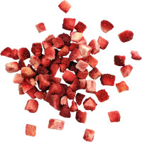 Oxbow Simple Rewards Small Pet Treats, Freeze Dried Fruit, Guinea Pig & Bunny Treats, Healthy Pet Fruit Snack for Rabbit & Guinea Pig, Freeze Dried Strawberries, 0.5 oz Bag Strawberry 0.5 Ounce (Pack of 1)