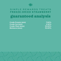 Oxbow Simple Rewards Small Pet Treats, Freeze Dried Fruit, Guinea Pig & Bunny Treats, Healthy Pet Fruit Snack for Rabbit & Guinea Pig, Freeze Dried Strawberries, 0.5 oz Bag Strawberry 0.5 Ounce (Pack of 1)