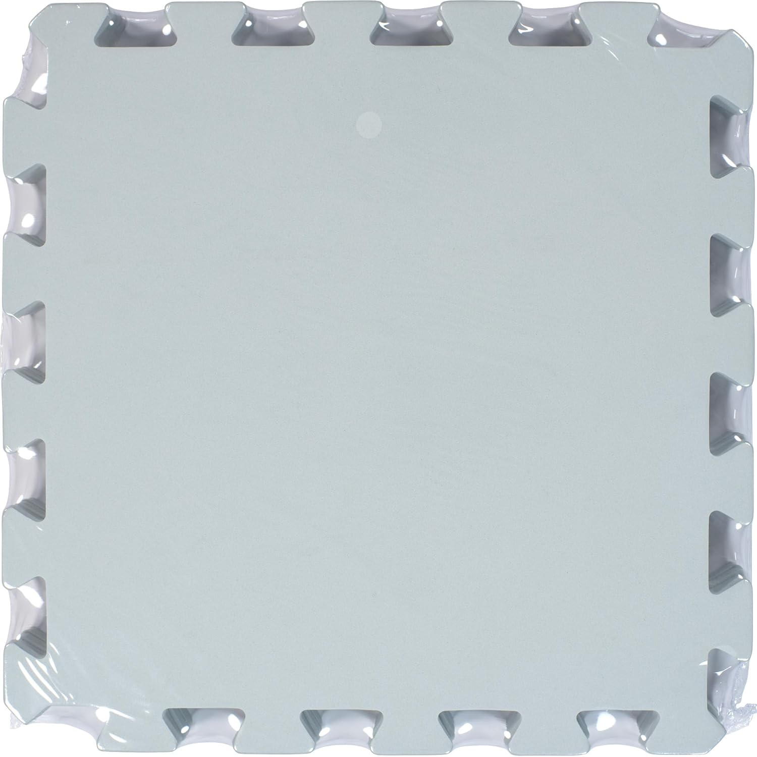 Boye Interlocking Needlepoint, Knitting, and Crochet Blocking Boards, 12'' W x 12'' L, White, 4 Pc 12