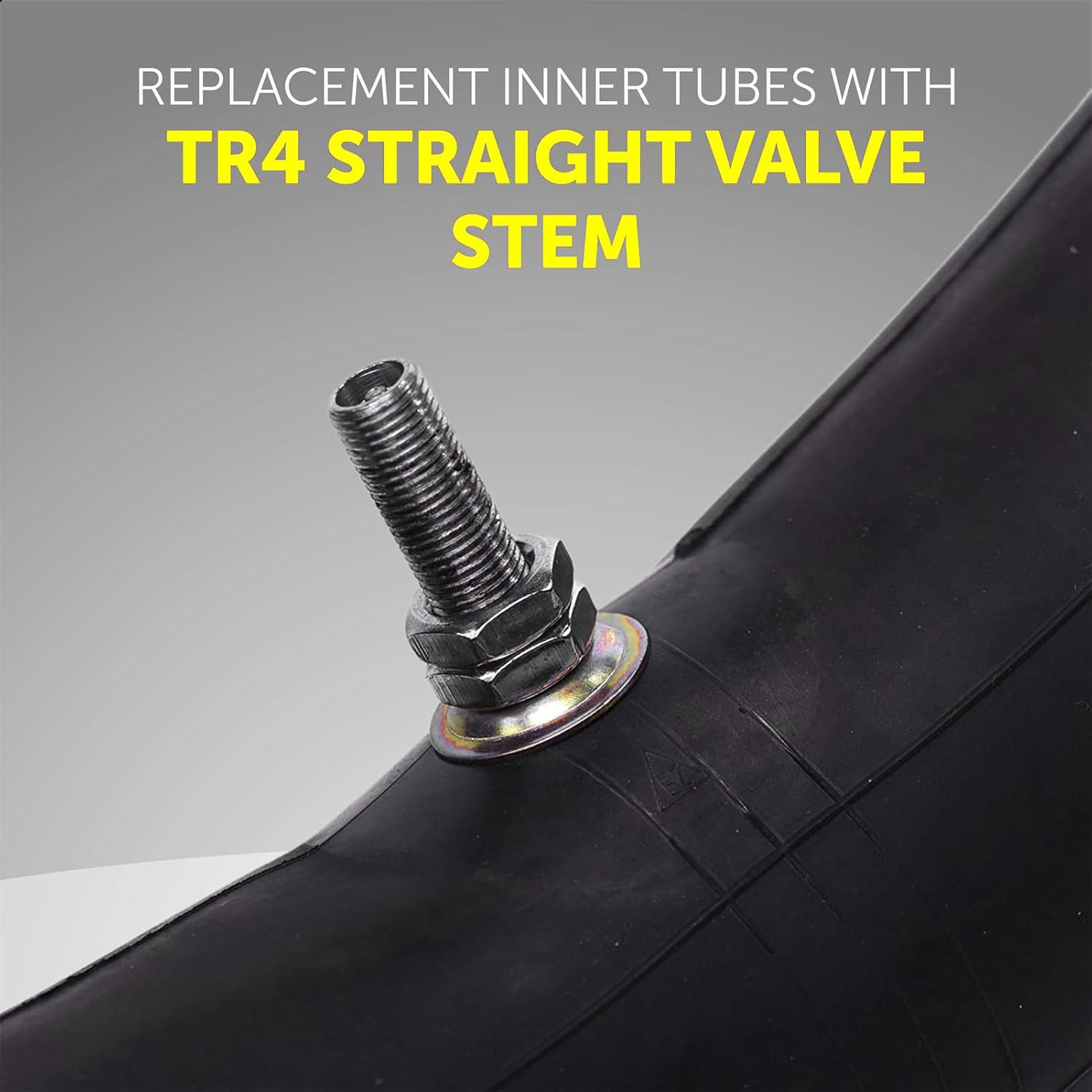 AR-PRO (2-Pack) 2.50/2.75-10 Dirt Bike Replacement Inner Tubes Heavy Duty|Compatible with Honda Crf50 /Xr50, Razor MX650 / MX500, Suzuki DRZ70 / JR50, Yamaha PW50 2.50/2.75-10