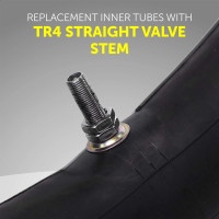 AR-PRO (2-Pack) 2.50/2.75-10 Dirt Bike Replacement Inner Tubes Heavy Duty|Compatible with Honda Crf50 /Xr50, Razor MX650 / MX500, Suzuki DRZ70 / JR50, Yamaha PW50 2.50/2.75-10