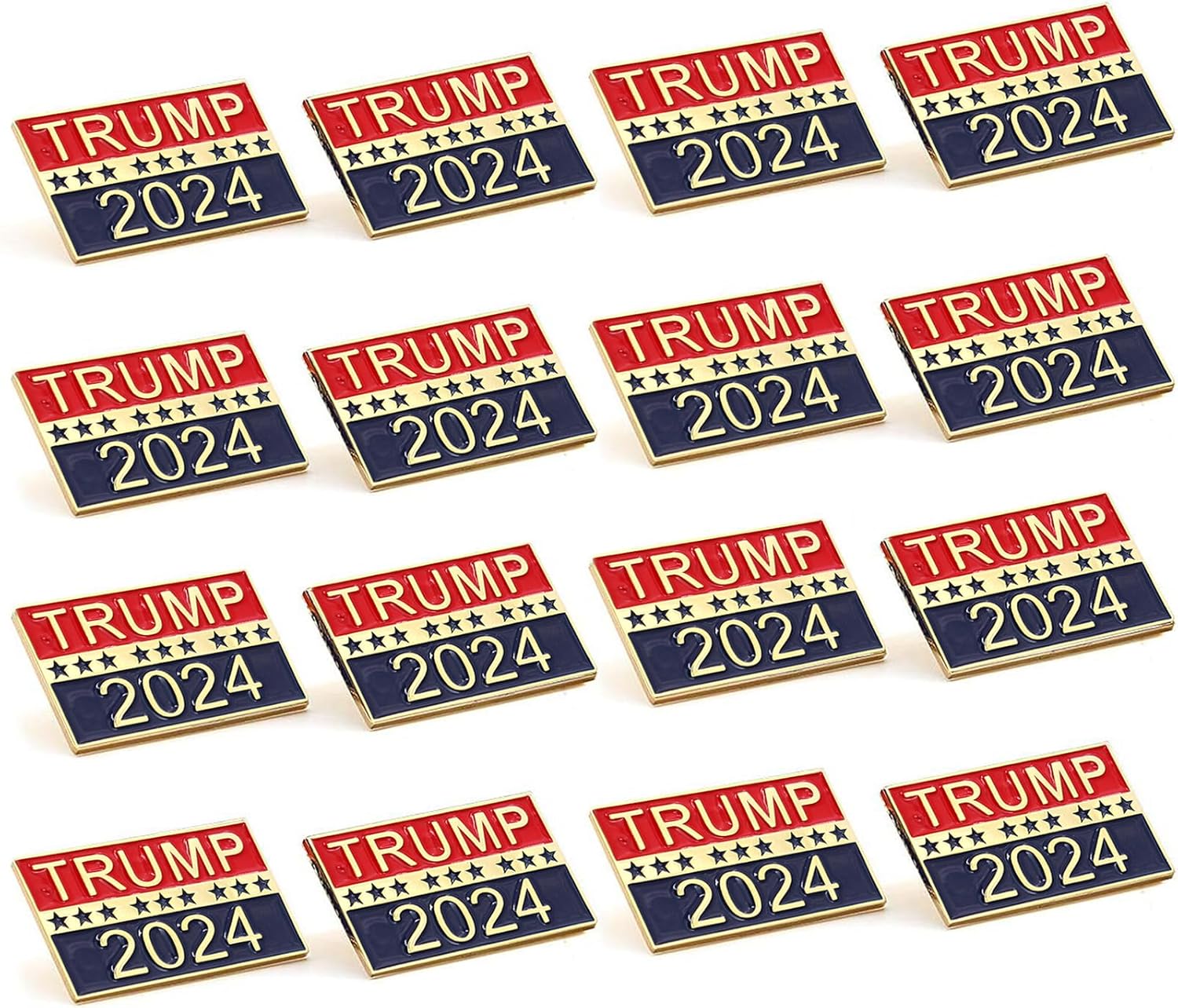 Show Your Support for Trump's 2024 Run with Trump Pins 2024 - Trump Lapel Pins for the 2024 President Election!