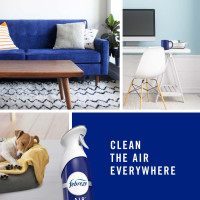 Febreze Air Freshener, Air Effects Hygienic Air Cleaning Spray, Clean Splash Scent, 8.8 Oz. Aerosol Can (Pack of 3)