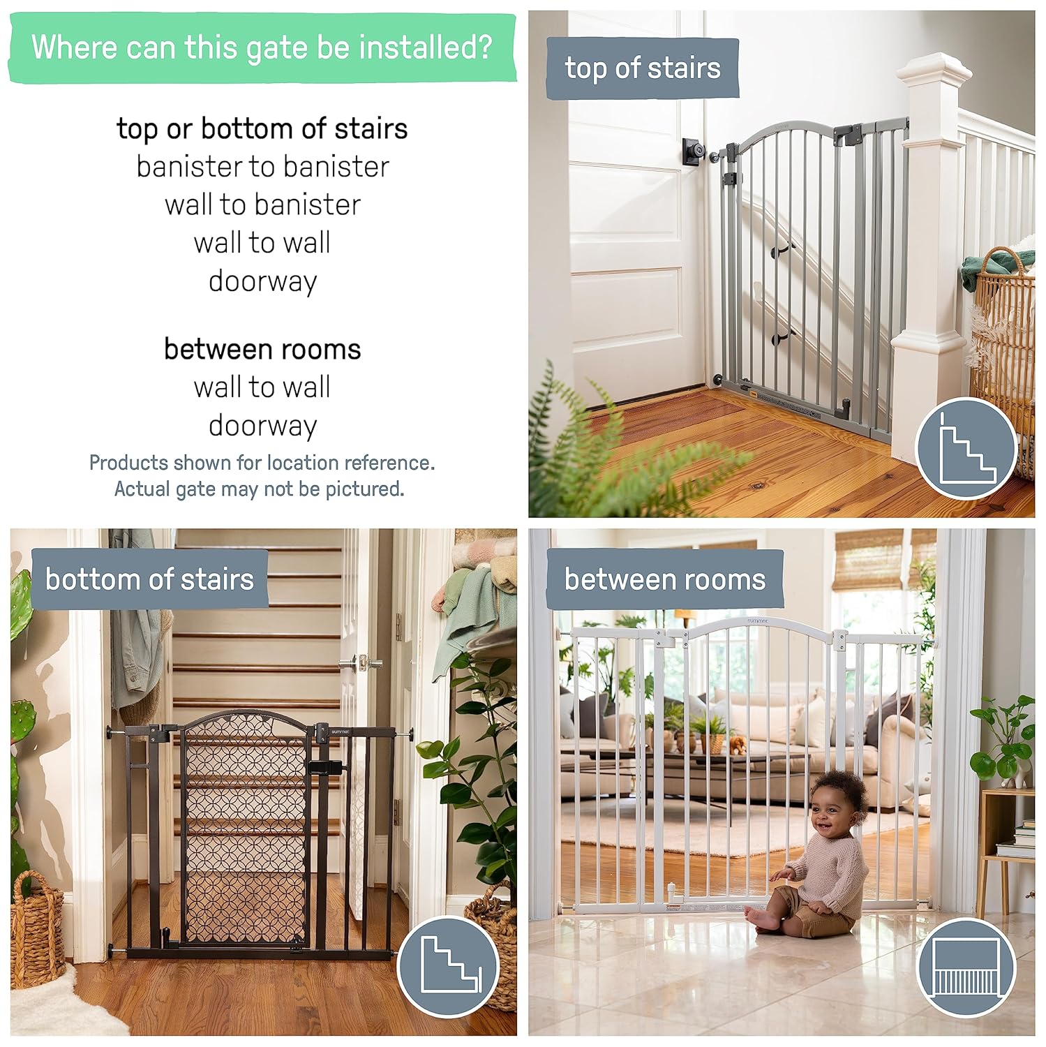 Summer Infant Extra Tall & Wide Safety Pet and Baby Gate, 29.5