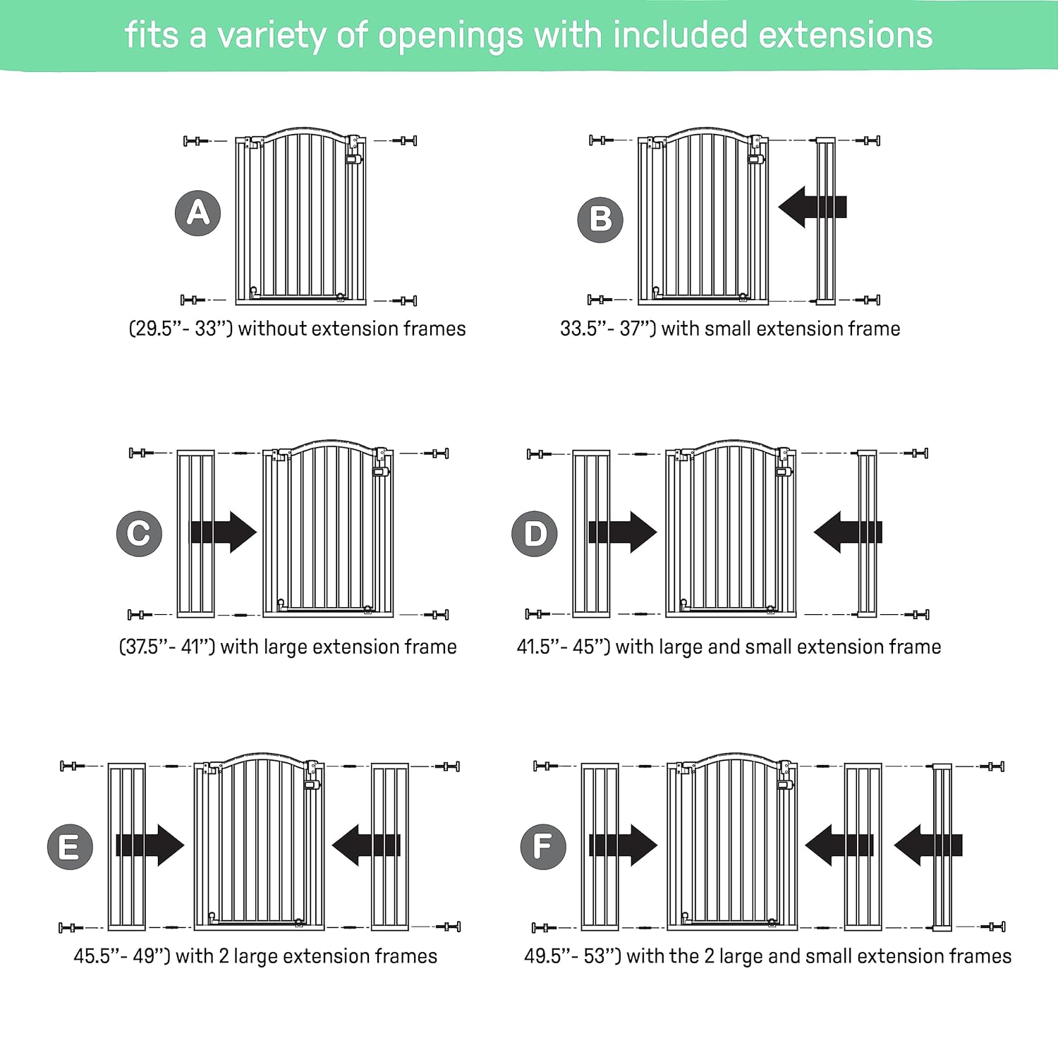 Summer Infant Extra Tall & Wide Safety Pet and Baby Gate, 29.5