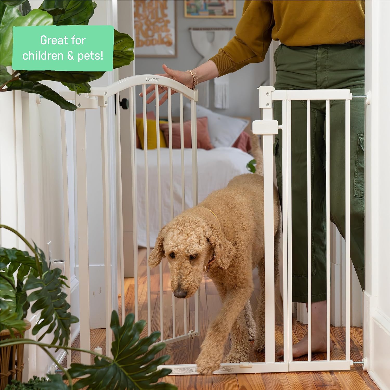 Summer Infant Extra Tall & Wide Safety Pet and Baby Gate, 29.5