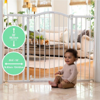 Summer Infant Extra Tall & Wide Safety Pet and Baby Gate, 29.5