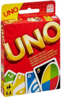 UNO - Classic Colour & Number Matching Card Game - 112 Cards - Customizable & Erasable Wild - Special Action Cards Included - Gift for Kids 7+, W2087 Uno Classic