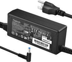 Charger Compatible with HP Laptop Computer 65W 45W Smart Blue Tip Power Adapter