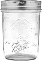 Ball, Jar Quilted, 12 Count Clear 8 oz