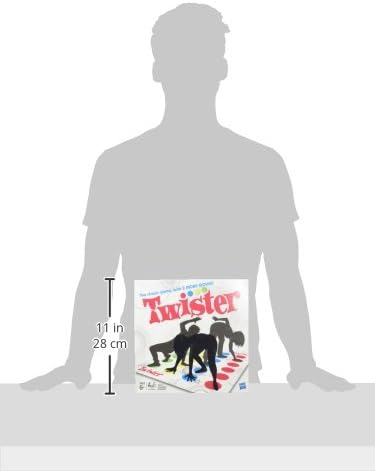 Hasbro Twister Party Classic Board Game for 2 or More Players,Indoor and Outdoor Game for Kids 6 and Up,Packaging May Vary Standard Packaging
