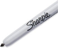 Sharpie Retractable Permanent Markers Fine Tip Marker Set Office Supplies Teacher Supplies Black 12 Count 12 Count Black
