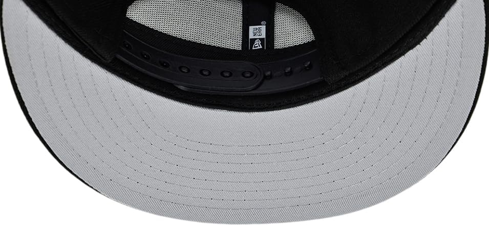 New Era Blank Custom 9FIFTY Adjustable Snapback Cap One Size Black