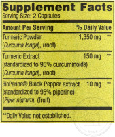 Spring Valley Turmeric Supplement | Turmeric Curcumin Supplement, Ultra Strength 1,500 mg, 90 Count + STS Sticker.