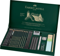 Faber-Castell 26 Piece Pitt Graphite Tin Set