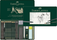 Faber-Castell 26 Piece Pitt Graphite Tin Set