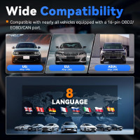 VDIAGTOOL VD31 3-in-1 OBD2 Scanner with Car Key Battery Tester & Car Battery Tester, Check Engine Code Reader, OBD2 Scanner Diagnostic Tool for Cars and Trucks, Car Code Reader for All Cars 1996+