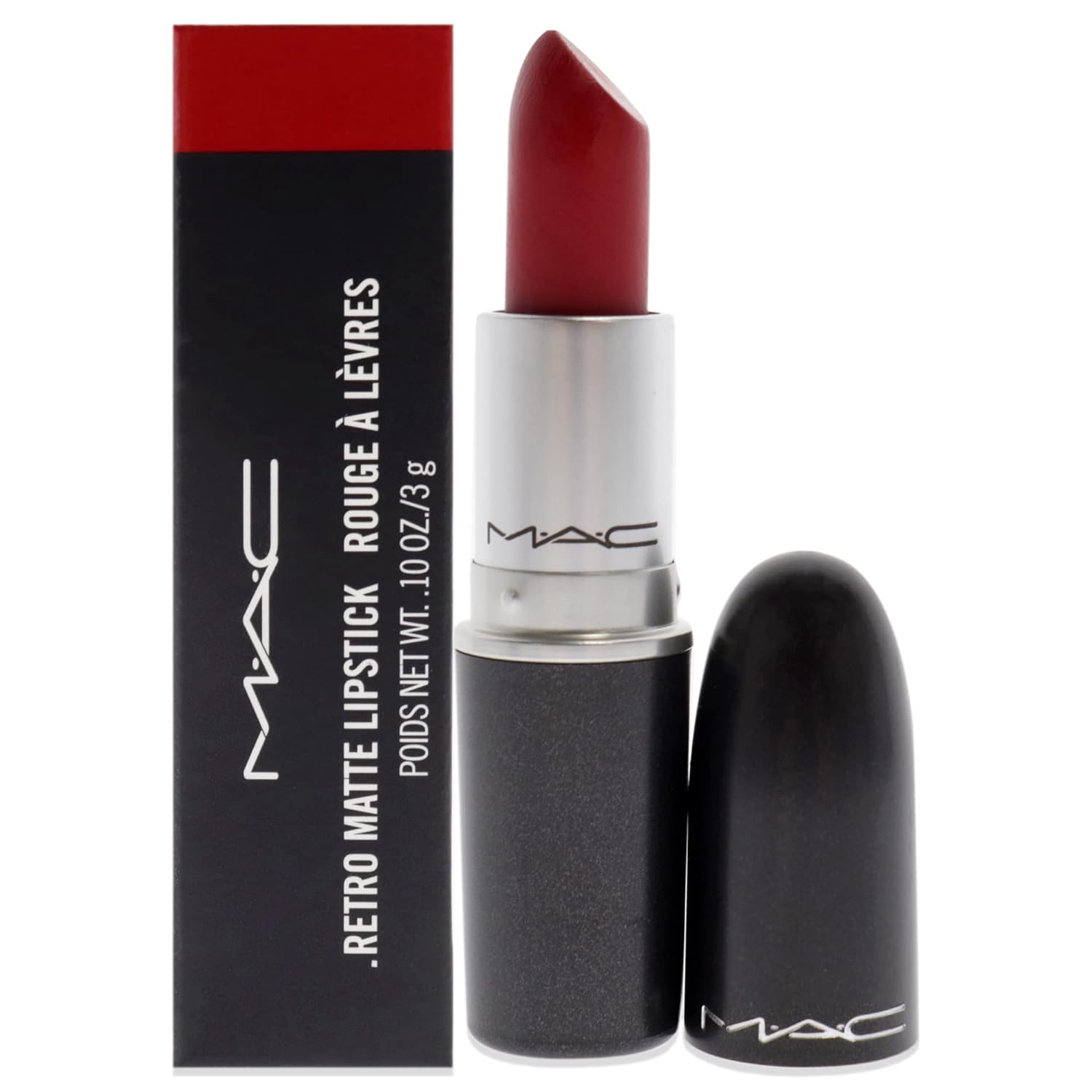 MAC Retro Matte Lipstick - Rub Ruby Woo Lipstick Women 0.1 oz None 1 Count (Pack of 1)