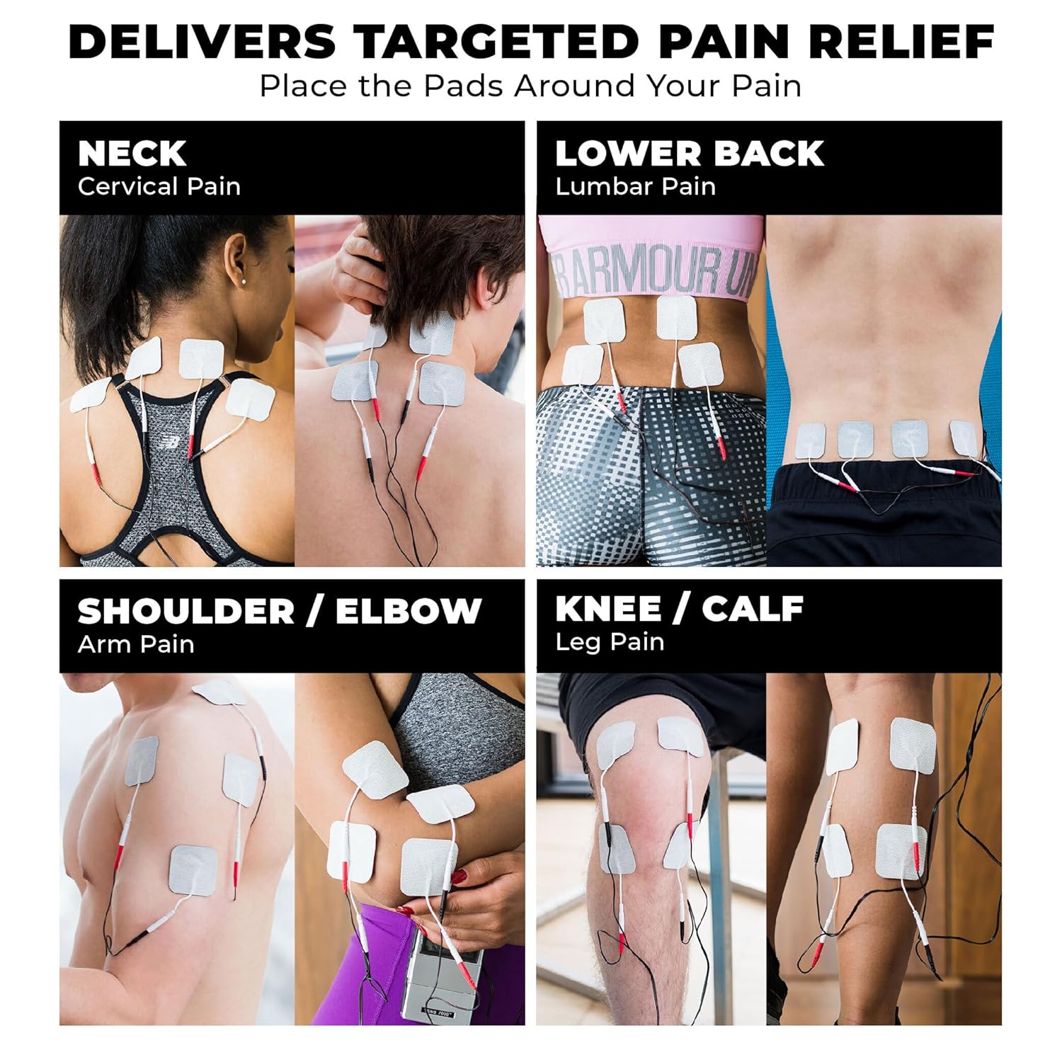 TENS 7000 Digital TENS Unit with Accessories - Muscle Stimulator Machine for Back Pain Relief, Sciatica, Neck, Nerve, Shoulder, Hip, Elbow, Muscle Pain Relief