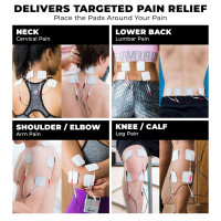 TENS 7000 Digital TENS Unit with Accessories - Muscle Stimulator Machine for Back Pain Relief, Sciatica, Neck, Nerve, Shoulder, Hip, Elbow, Muscle Pain Relief