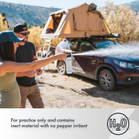 SABRE Frontiersman Practice Bear Spray, 7.9 oz Inert Canister, Practice Before You Go, Realistic Canister Increases Familiarity and Confidence in Use Inert Bear and Mountain Lion Spray