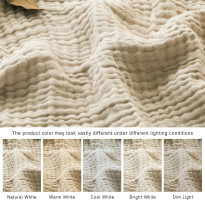 EMME Cotton Throw Blanket Large 50