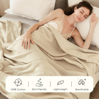 EMME Cotton Throw Blanket Large 50