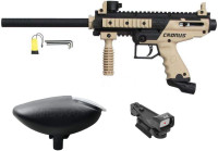 Tippmann Cronus CQB Paintball Gun with Electronic Red Dot Sight and Hopper