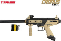 Tippmann Cronus CQB Paintball Gun with Electronic Red Dot Sight and Hopper