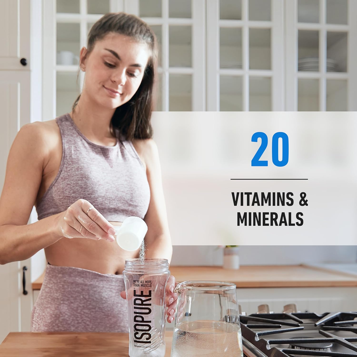 Isopure Zero Carb 100% Pure Whey Isolate Protein Powder, Lactose Free, Gluten Free, With Vitamins, Creamy Vanilla, 25g Protein Per Serving, 3 Lbs, 44 Servings (Packaging May Vary) Creamy Vanilla 3 Pound (Pack of 1)