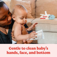 Huggies Simply Clean Unscented Baby Diaper Wipes, 1 Flip-Top Pack (64 Wipes Total), Packaging May Vary 64 Count (Pack of 1)