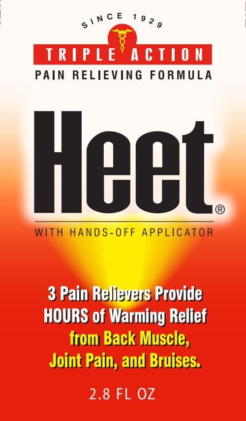 Heet Triple Action Pain Relieving Formula (2-Pack)