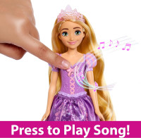 Mattel Disney Princess Toys, Rapunzel Singing Fashion Doll, Sings 