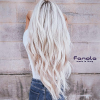 Fanola No Yellow Shampoo & Mask 11.8 oz / 2pk - Purple Anti-Brass Toner for Blonde, Silver, Gray & Highlighted Hair - Color Depositing Mask to Remove Brassiness from Bleached Locks